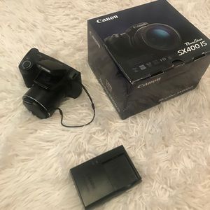 Cannon PowerShot SX400 IS camera